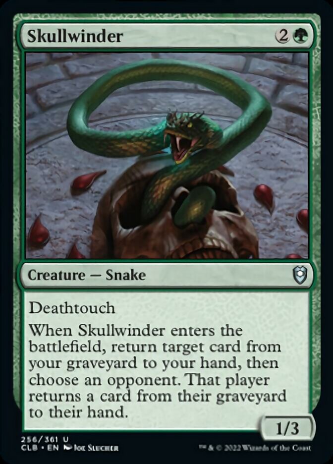 Skullwinder [Commander Legends: Battle for Baldur's Gate] | Jomio and Rueliete's Cards and Comics