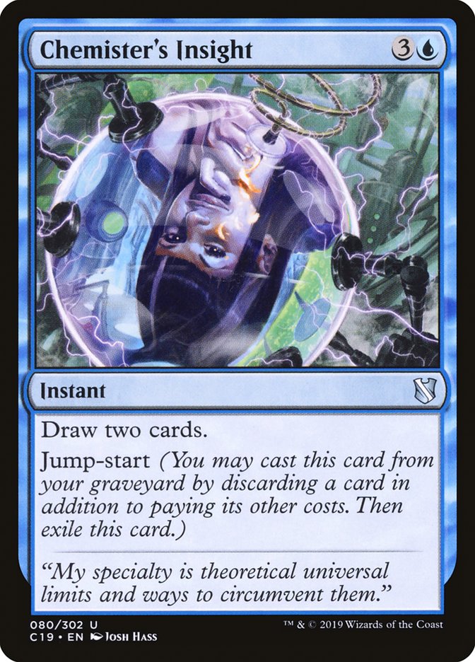 Chemister's Insight [Commander 2019] | Jomio and Rueliete's Cards and Comics