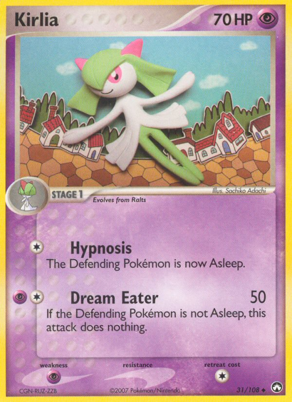 Kirlia (31/108) [EX: Power Keepers] | Jomio and Rueliete's Cards and Comics