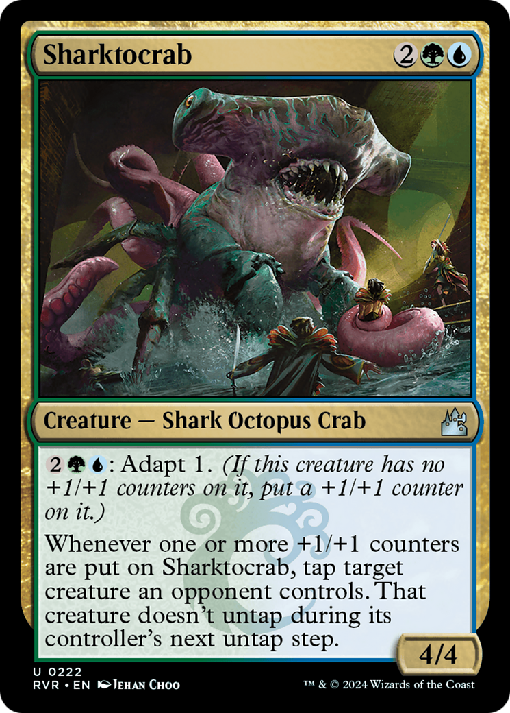 Sharktocrab [Ravnica Remastered] | Jomio and Rueliete's Cards and Comics