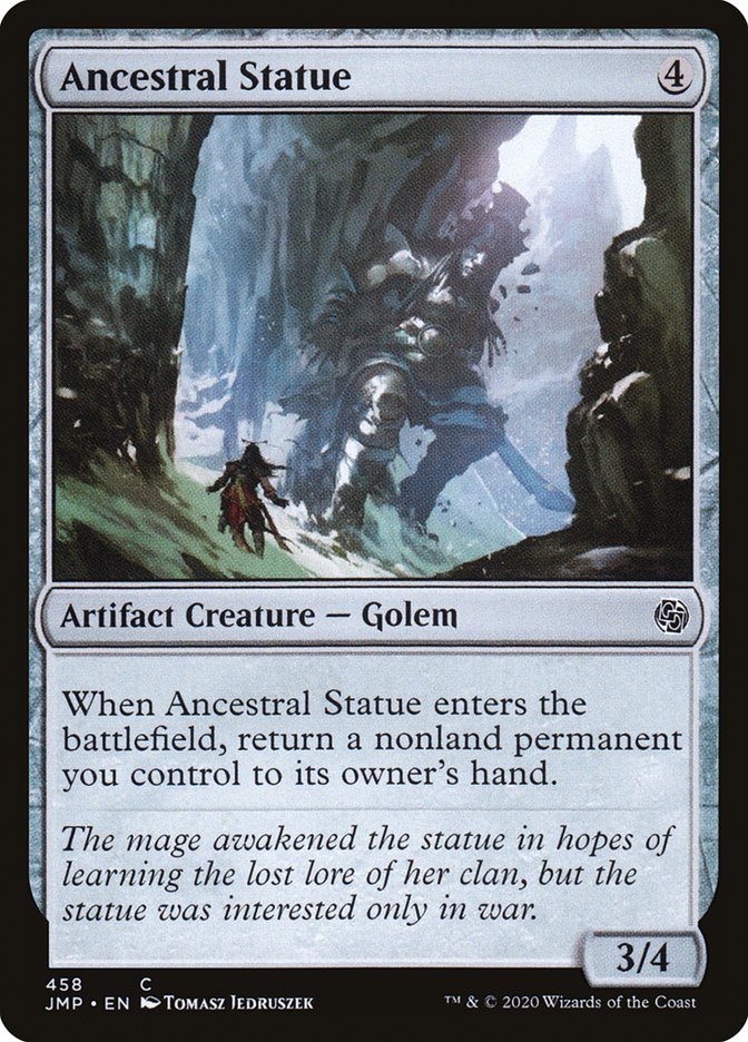 Ancestral Statue [Jumpstart] | Jomio and Rueliete's Cards and Comics