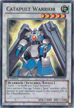 Catapult Warrior [SP13-EN049] Starfoil Rare | Jomio and Rueliete's Cards and Comics