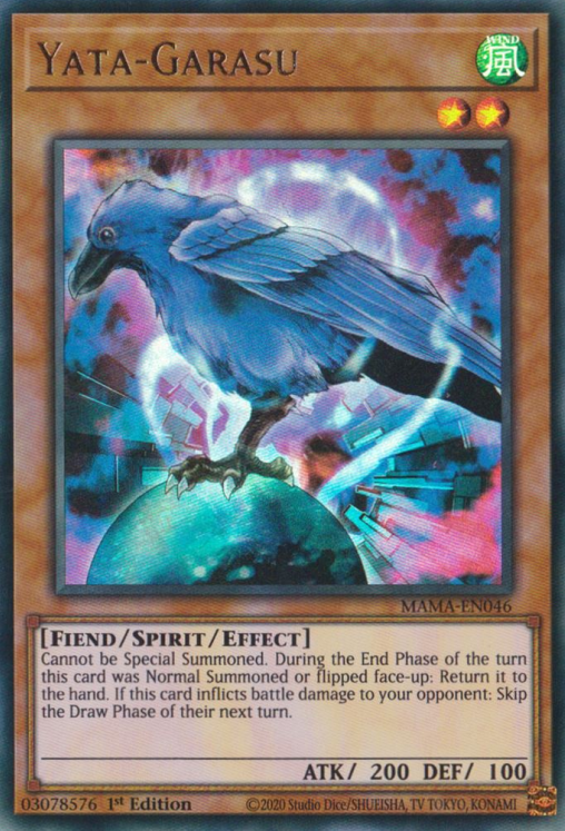 Yata-Garasu [MAMA-EN046] Ultra Rare | Jomio and Rueliete's Cards and Comics