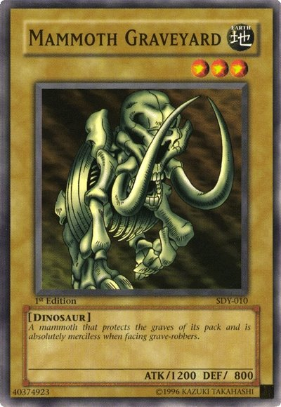 Mammoth Graveyard [SDY-010] Common | Jomio and Rueliete's Cards and Comics