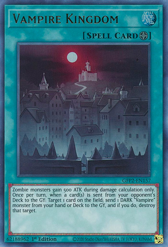 Vampire Kingdom [GFP2-EN157] Ultra Rare | Jomio and Rueliete's Cards and Comics