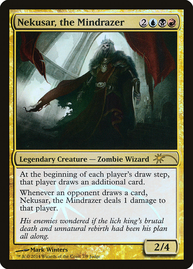 Nekusar, the Mindrazer [Judge Gift Cards 2014] | Jomio and Rueliete's Cards and Comics