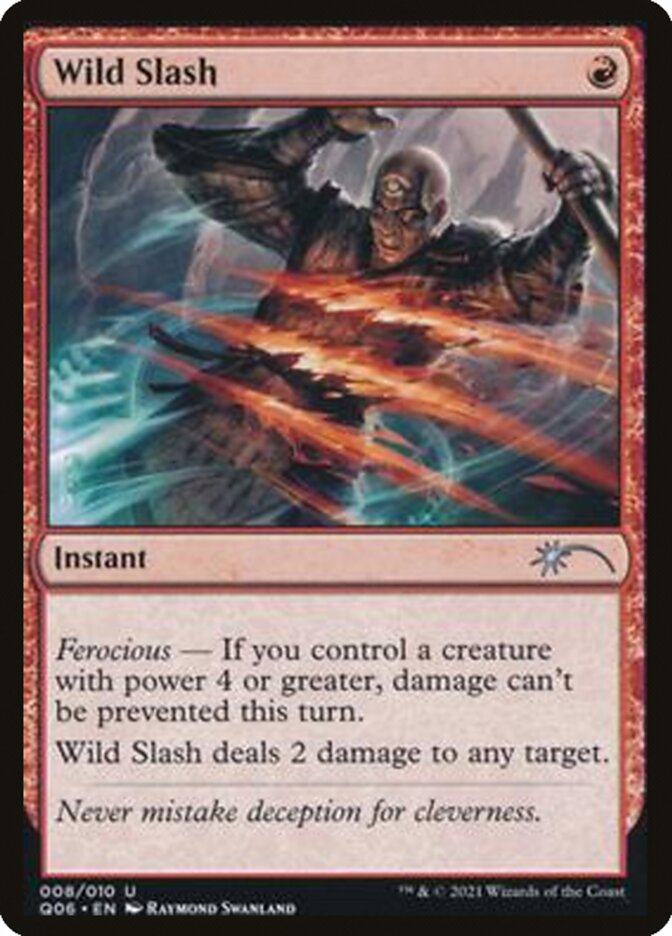 Wild Slash [Pioneer Challenger Decks 2021] | Jomio and Rueliete's Cards and Comics