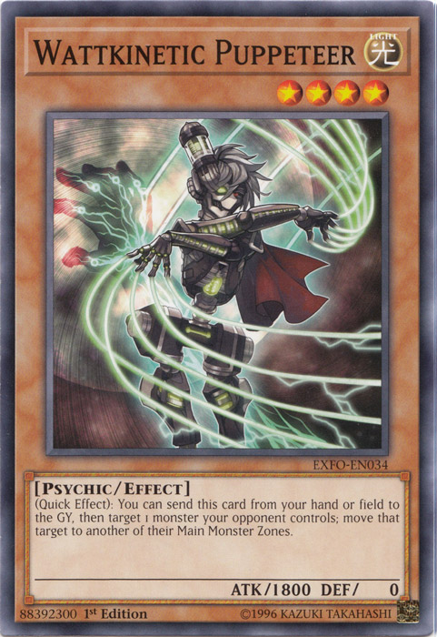 Wattkinetic Puppeteer [EXFO-EN034] Common | Jomio and Rueliete's Cards and Comics