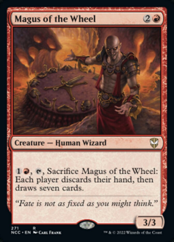 Magus of the Wheel [Streets of New Capenna Commander] | Jomio and Rueliete's Cards and Comics