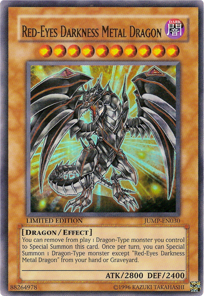 Red-Eyes Darkness Metal Dragon [JUMP-EN030] Ultra Rare | Jomio and Rueliete's Cards and Comics