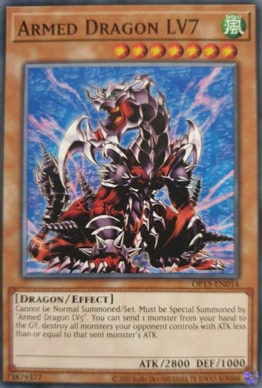 Armed Dragon LV7 [OP15-EN014] Common | Jomio and Rueliete's Cards and Comics