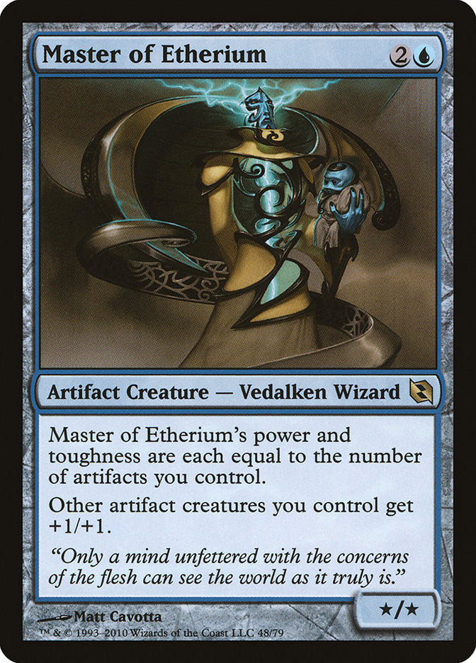 Master of Etherium [Duel Decks: Elspeth vs. Tezzeret] | Jomio and Rueliete's Cards and Comics