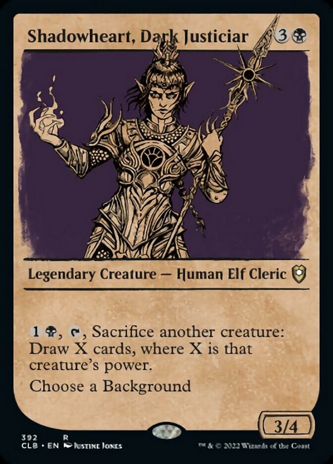 Shadowheart, Dark Justiciar (Showcase) [Commander Legends: Battle for Baldur's Gate] | Jomio and Rueliete's Cards and Comics