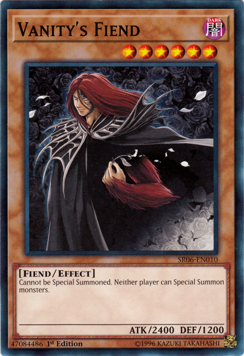 Vanity's Fiend [SR06-EN010] Common | Jomio and Rueliete's Cards and Comics
