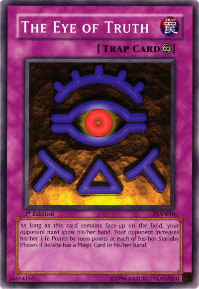 The Eye of Truth [PSV-010] Common | Jomio and Rueliete's Cards and Comics