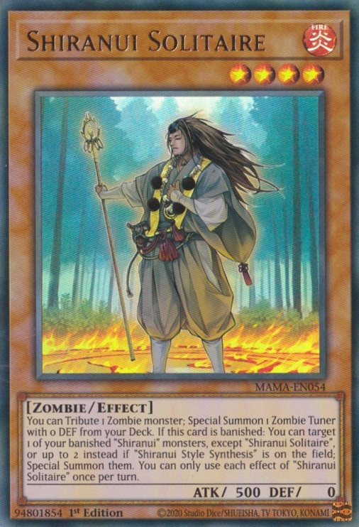 Shiranui Solitaire [MAMA-EN054] Ultra Rare | Jomio and Rueliete's Cards and Comics