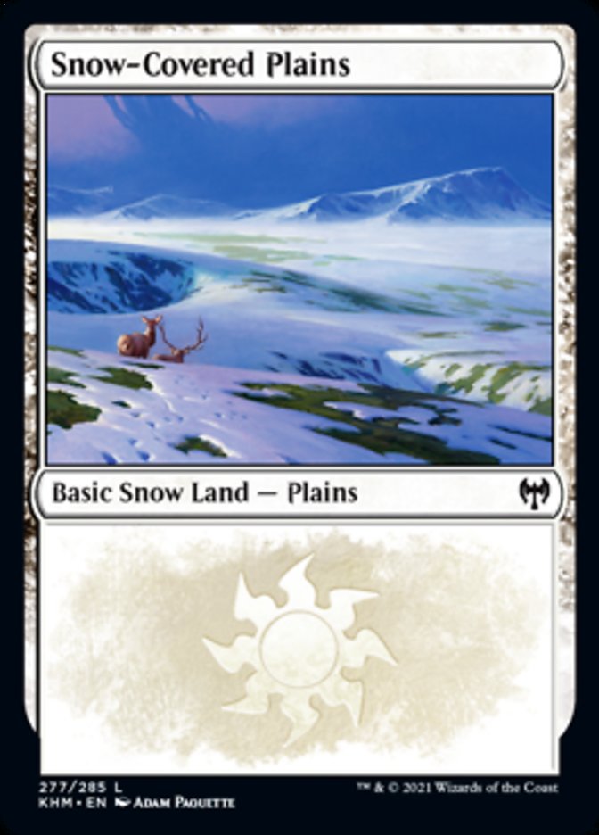 Snow-Covered Plains (277) [Kaldheim] | Jomio and Rueliete's Cards and Comics