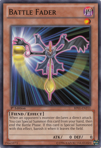 Battle Fader [BP01-EN211] Common | Jomio and Rueliete's Cards and Comics