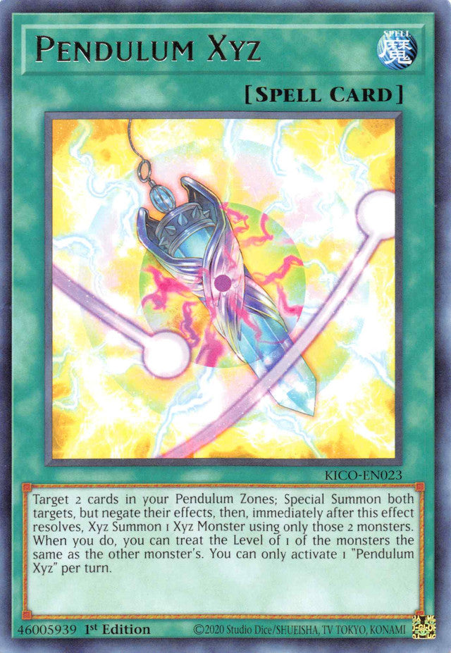Pendulum Xyz (Rare) [KICO-EN023] Rare | Jomio and Rueliete's Cards and Comics