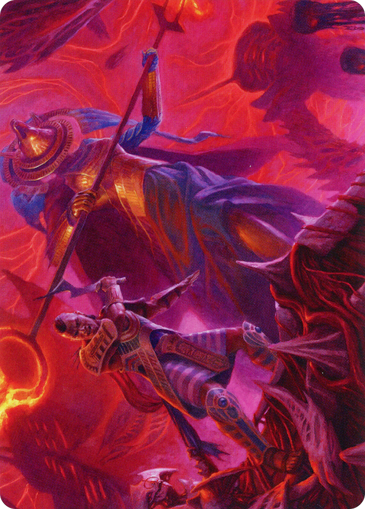 Djeru and Hazoret Art Card [March of the Machine Art Series] | Jomio and Rueliete's Cards and Comics
