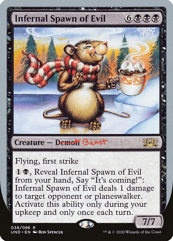 Infernal Spawn of Evil [Unsanctioned] | Jomio and Rueliete's Cards and Comics