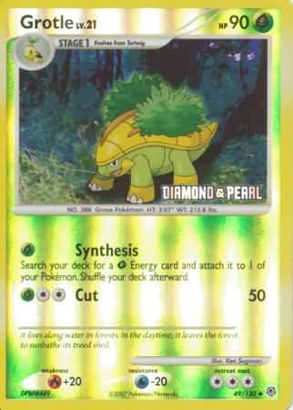 Grotle (49/130) [Burger King Promos: 2008 Collection] | Jomio and Rueliete's Cards and Comics