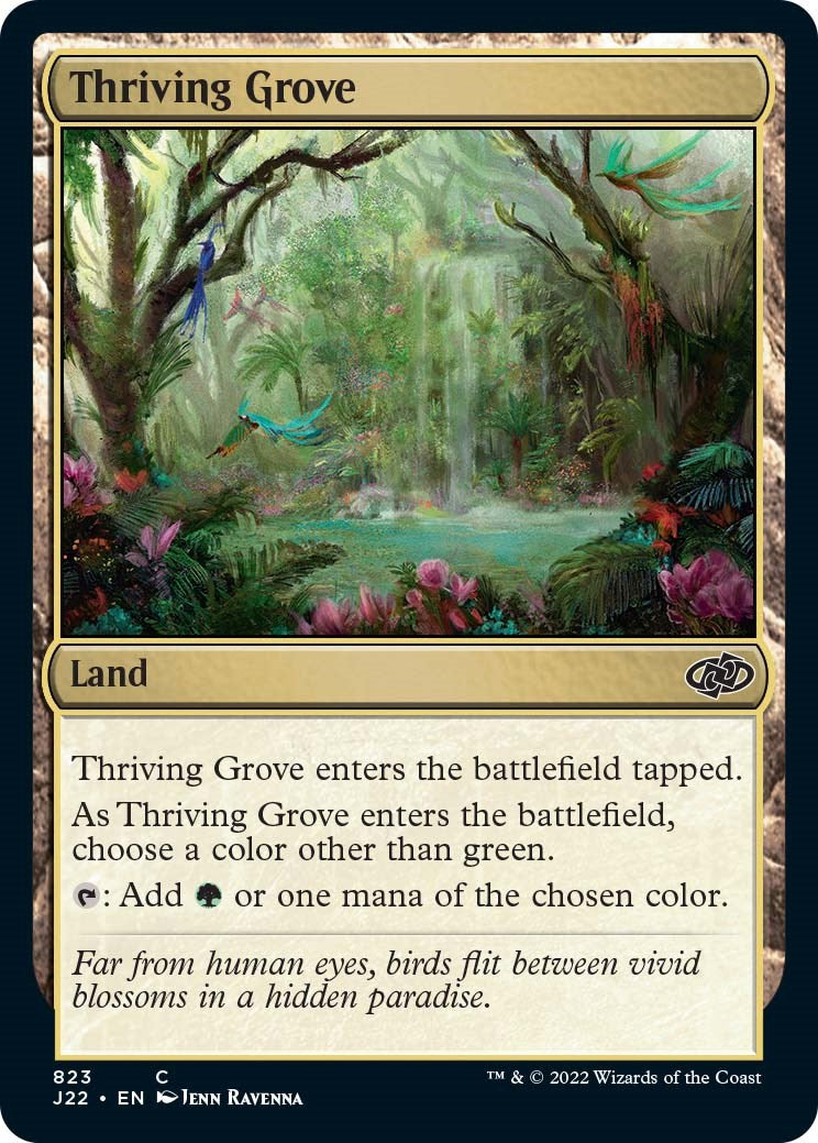 Thriving Grove [Jumpstart 2022] | Jomio and Rueliete's Cards and Comics