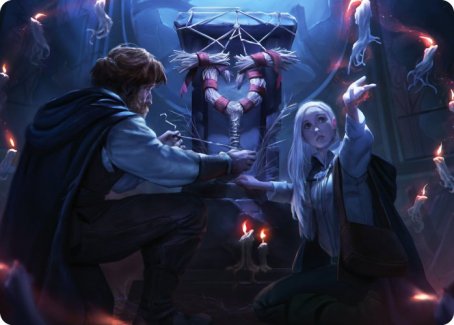 Faithful Mending Art Card [Innistrad: Midnight Hunt Art Series] | Jomio and Rueliete's Cards and Comics