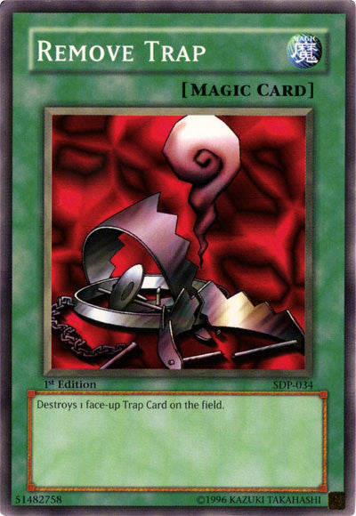 Remove Trap [SDP-034] Common | Jomio and Rueliete's Cards and Comics