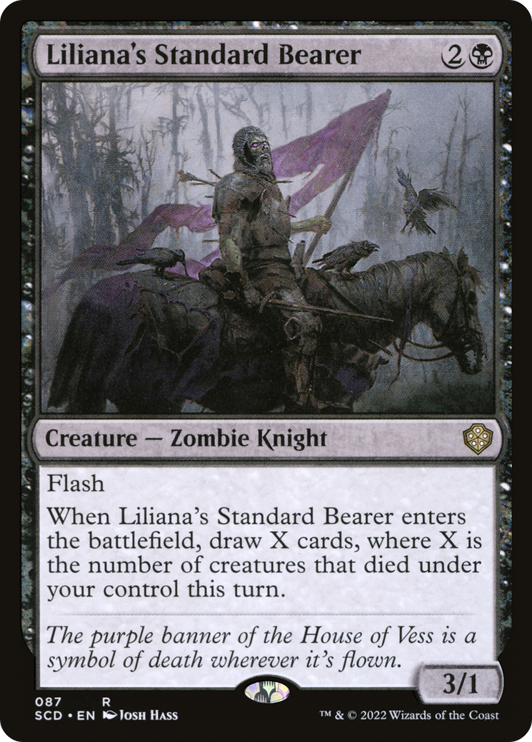 Liliana's Standard Bearer [Starter Commander Decks] | Jomio and Rueliete's Cards and Comics