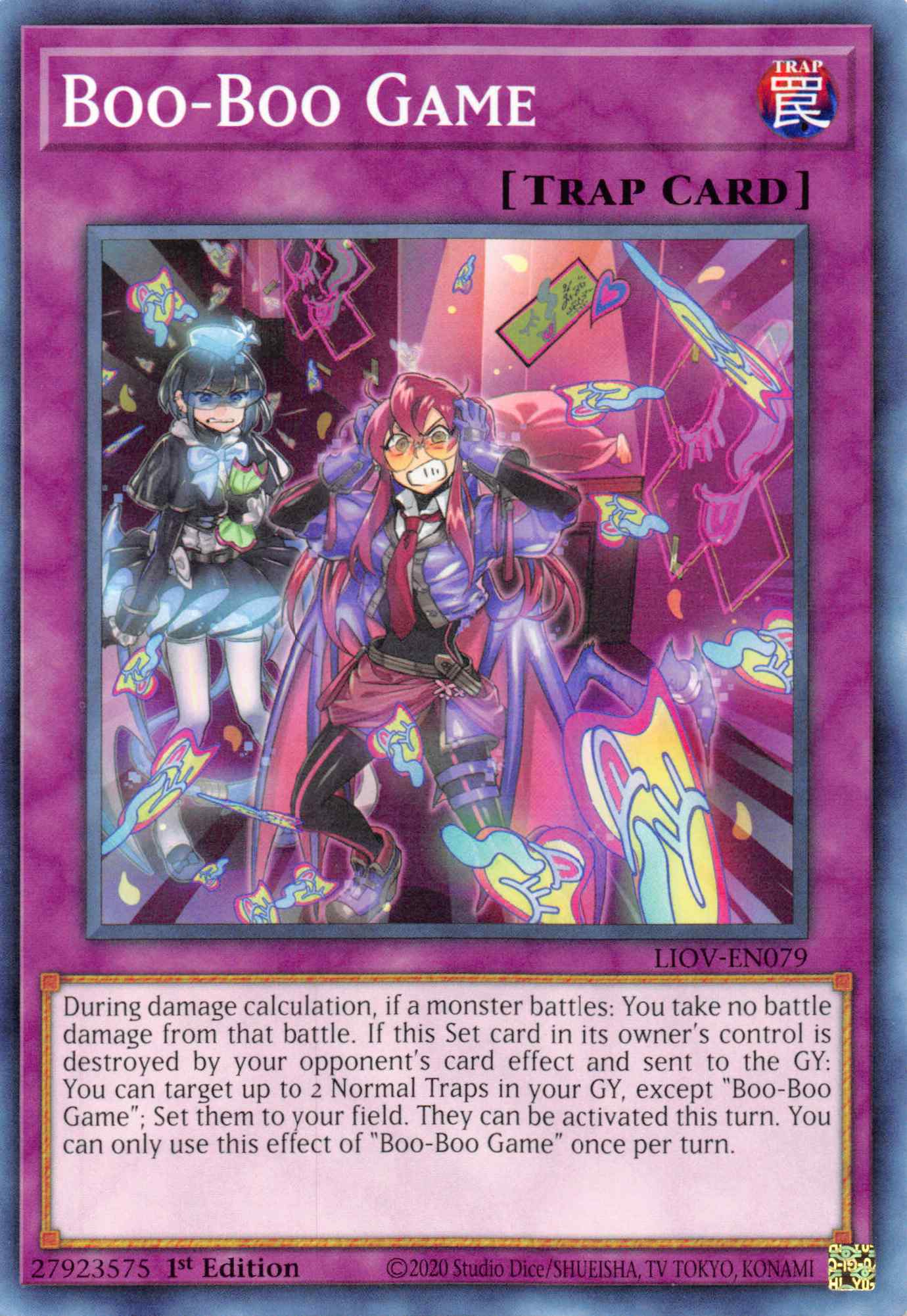 Boo-Boo Game [LIOV-EN079] Common | Jomio and Rueliete's Cards and Comics