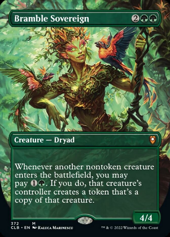 Bramble Sovereign (Borderless Alternate Art) [Commander Legends: Battle for Baldur's Gate] | Jomio and Rueliete's Cards and Comics