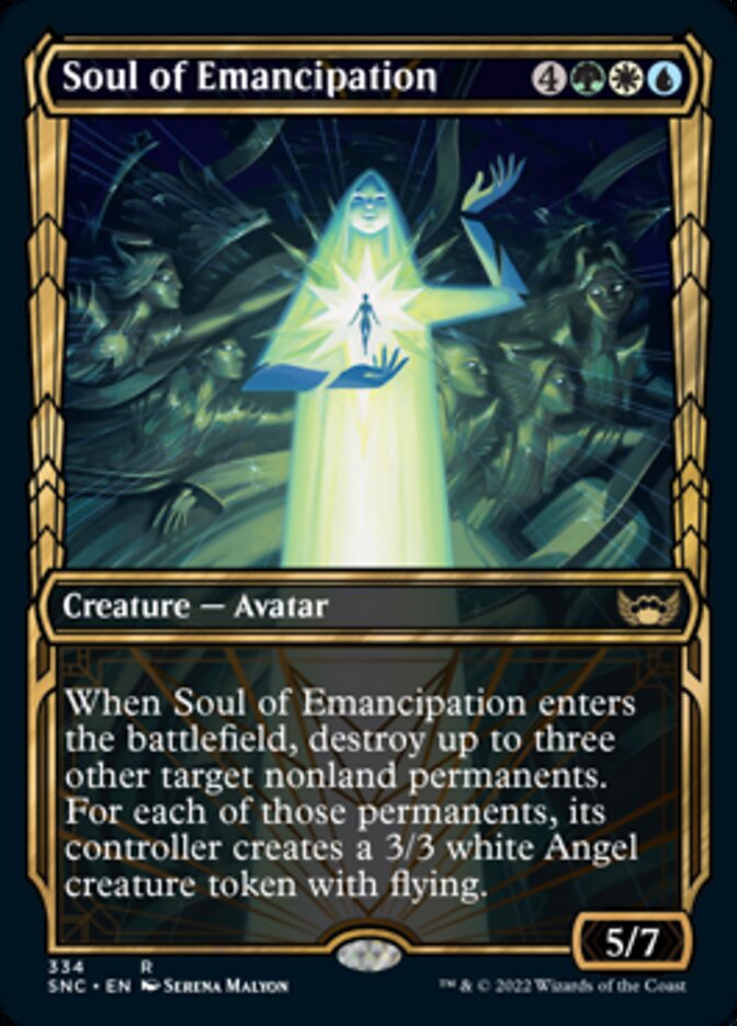 Soul of Emancipation (Showcase Golden Age) [Streets of New Capenna] | Jomio and Rueliete's Cards and Comics