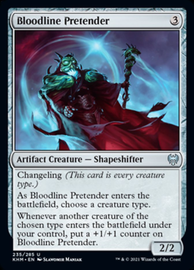Bloodline Pretender [Kaldheim] | Jomio and Rueliete's Cards and Comics