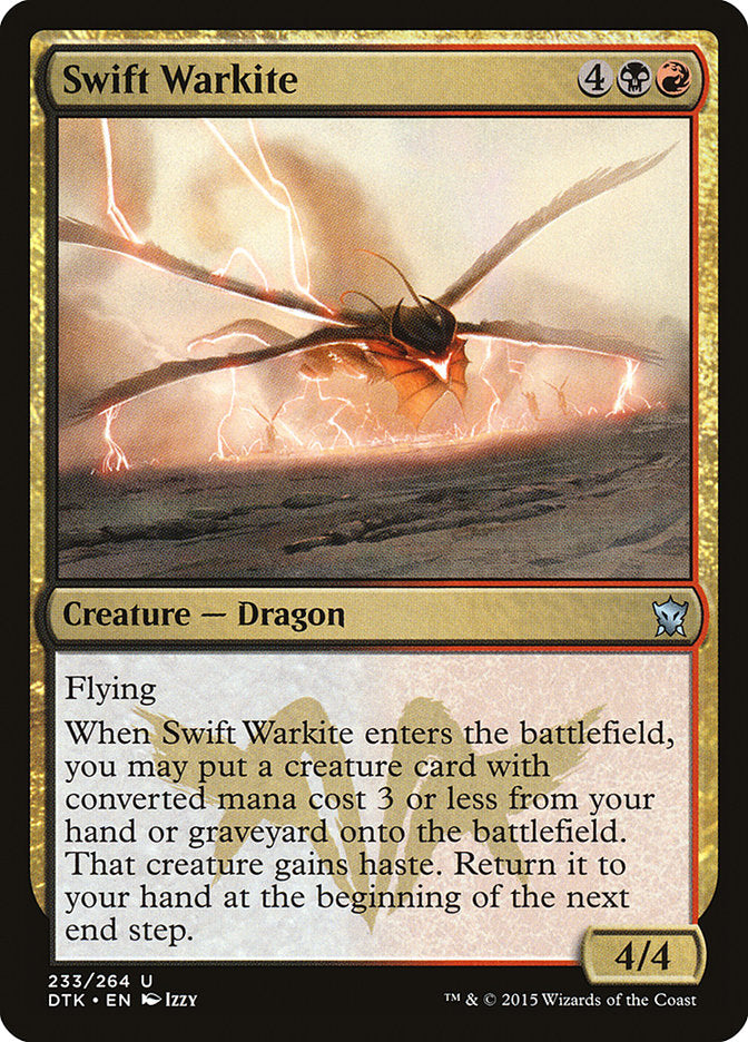 Swift Warkite [Dragons of Tarkir] | Jomio and Rueliete's Cards and Comics