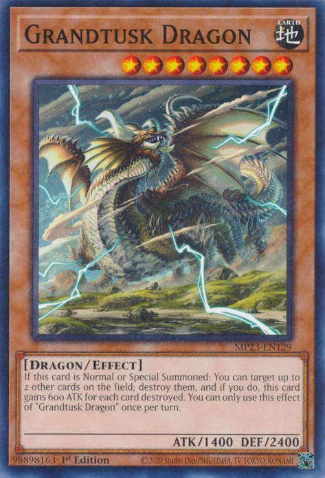 Grandtusk Dragon [MP23-EN129] Common | Jomio and Rueliete's Cards and Comics