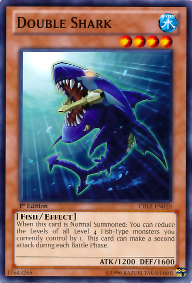 Double Shark [CBLZ-EN010] Common | Jomio and Rueliete's Cards and Comics