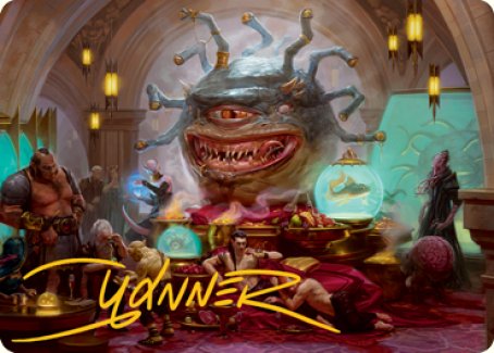 Xanathar, Guild Kingpin Art Card (Gold-Stamped Signature) [Dungeons & Dragons: Adventures in the Forgotten Realms Art Series] | Jomio and Rueliete's Cards and Comics