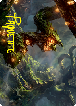 Forest Art Card (Gold-Stamped Signature) [Strixhaven: School of Mages Art Series] | Jomio and Rueliete's Cards and Comics