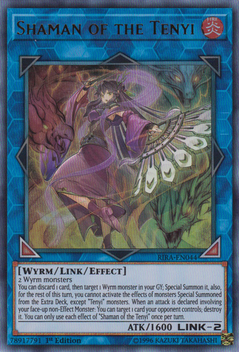 Shaman of the Tenyi [RIRA-EN044] Ultra Rare | Jomio and Rueliete's Cards and Comics