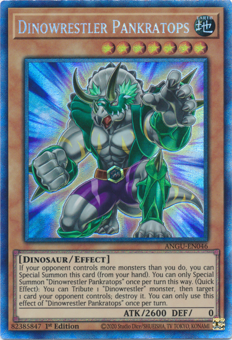 Dinowrestler Pankratops (Collector's Rare) [ANGU-EN046] Collector's Rare | Jomio and Rueliete's Cards and Comics