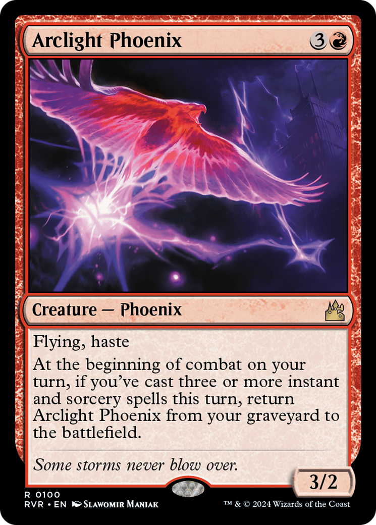 Arclight Phoenix [Ravnica Remastered] | Jomio and Rueliete's Cards and Comics