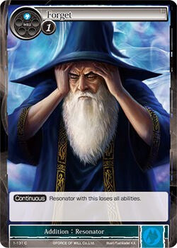 Forget (1-131) [The Dawn of Valhalla] | Jomio and Rueliete's Cards and Comics