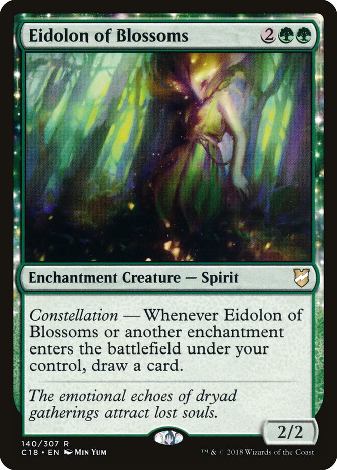 Eidolon of Blossoms [Commander 2018] | Jomio and Rueliete's Cards and Comics