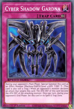 Cyber Shadow Gardna [SGX1-ENG17] Common | Jomio and Rueliete's Cards and Comics