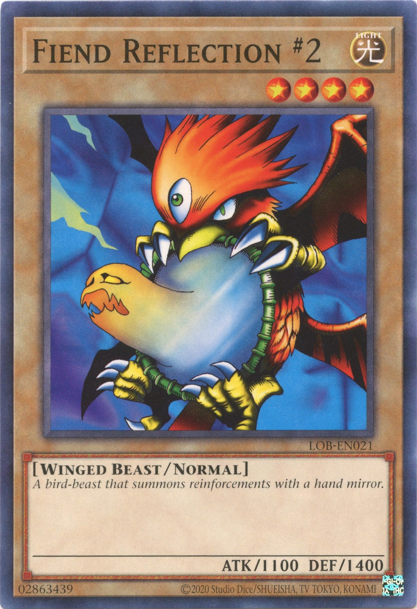 Fiend Reflection #2 (25th Anniversary) [LOB-EN021] Common | Jomio and Rueliete's Cards and Comics