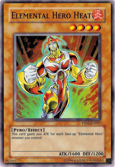 Elemental Hero Heat [PP02-EN007] Super Rare | Jomio and Rueliete's Cards and Comics