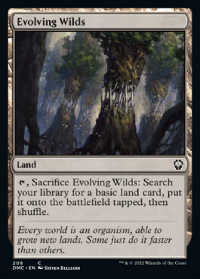 Evolving Wilds [Dominaria United Commander] | Jomio and Rueliete's Cards and Comics