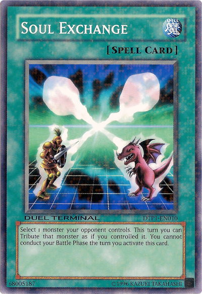 Soul Exchange [DTP1-EN010] Common | Jomio and Rueliete's Cards and Comics