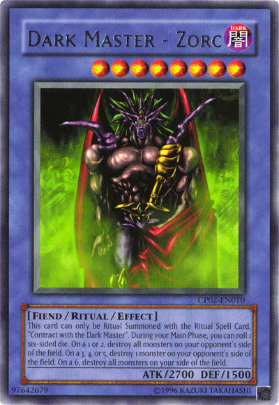 Dark Master - Zorc [CP02-EN010] Rare | Jomio and Rueliete's Cards and Comics